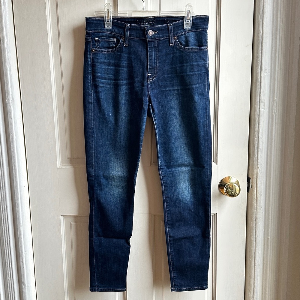 Lucky Brand Ava Crop Skinny Jean